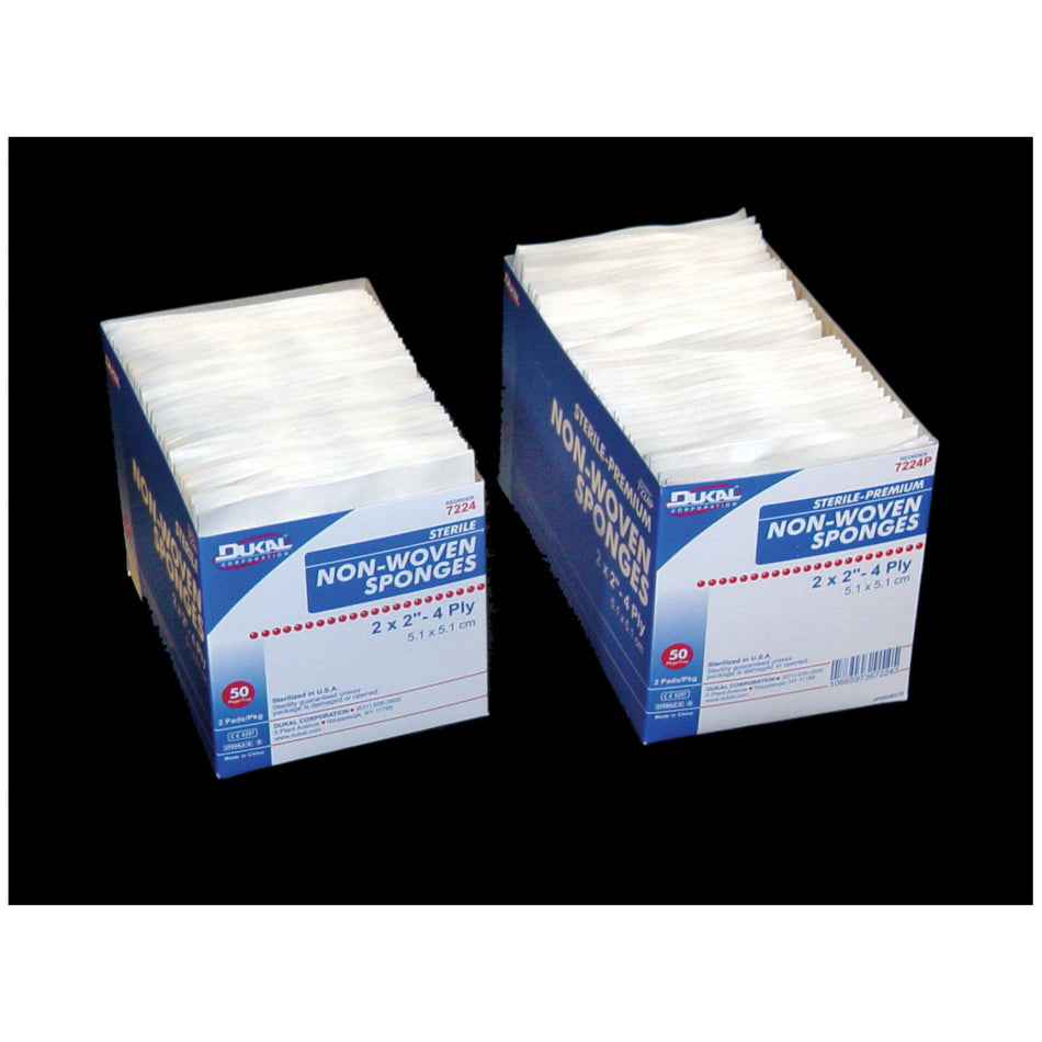 Dukal Clinisorb Non-Woven Sponges - Sterile