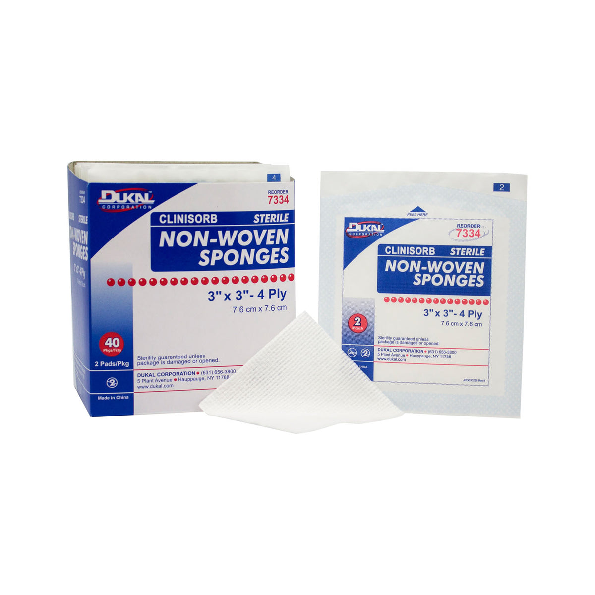 Dukal Clinisorb Non-Woven Sponges - Sterile – image 3