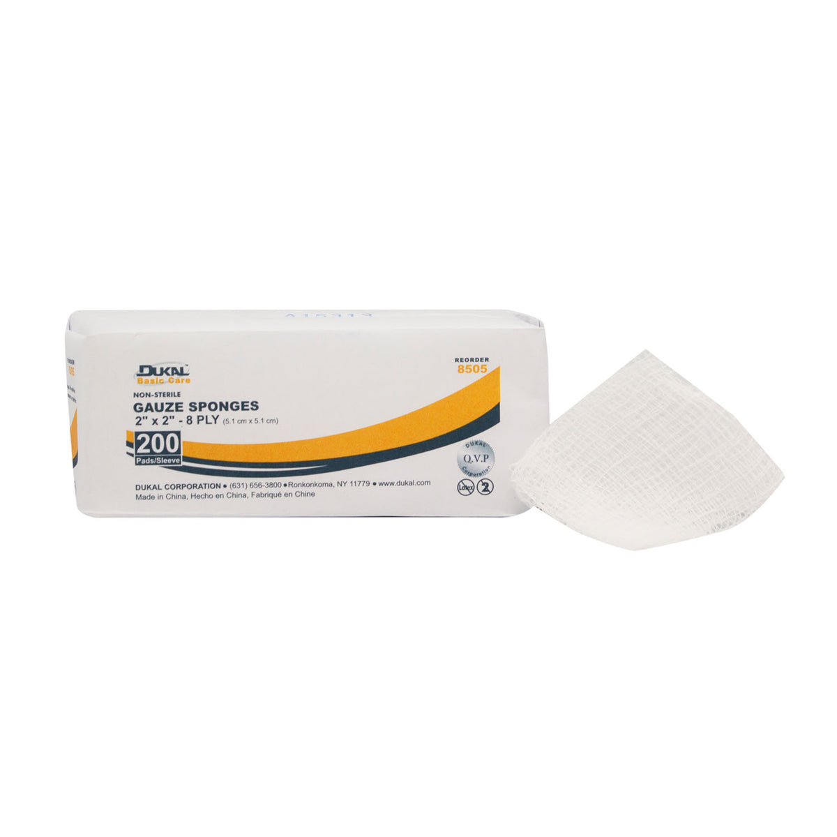 Dukal Basic Gauze Sponges - Non-Sterile