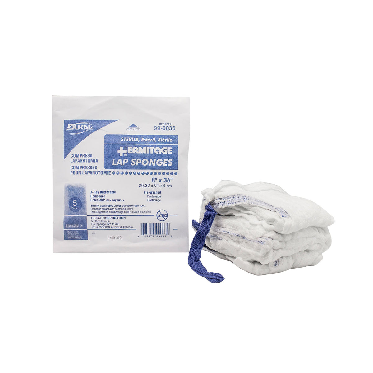 Dukal Laparotomy Sponges - Sterile (40 PK/CS)