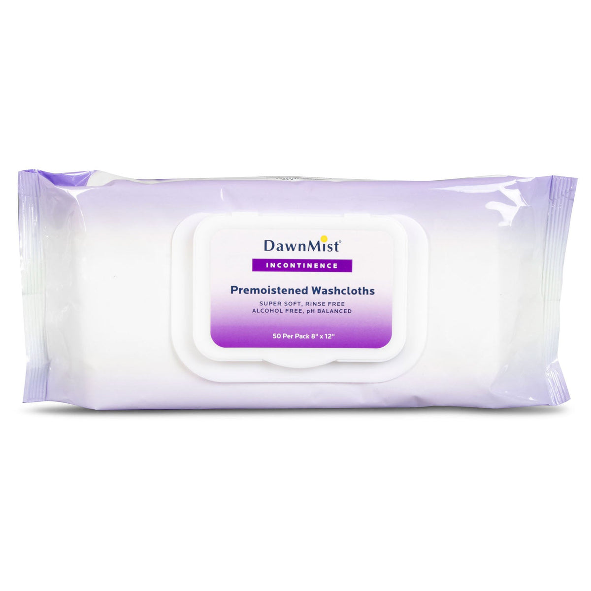 Dukal Dawnmist Washcloths - Soft Pack with Lid