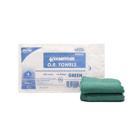 Dukal Operating Room (O.r.) Towels - Sterile Green