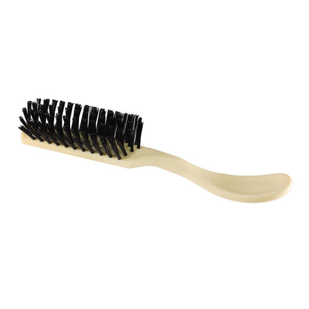 Dukal Dawnmist Brush - Adult Hair Brush with Nylon Bristles (Ivory Handle)