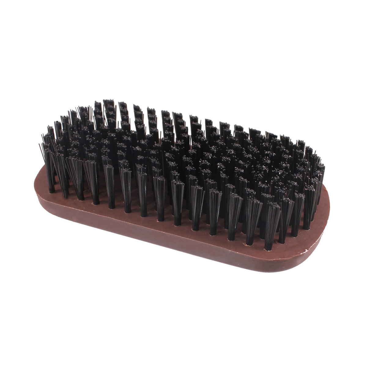 Dukal Dawnmist Brush - Adult Hair Brush with Nylon Tufted Bristles (Black Plastic Oval)