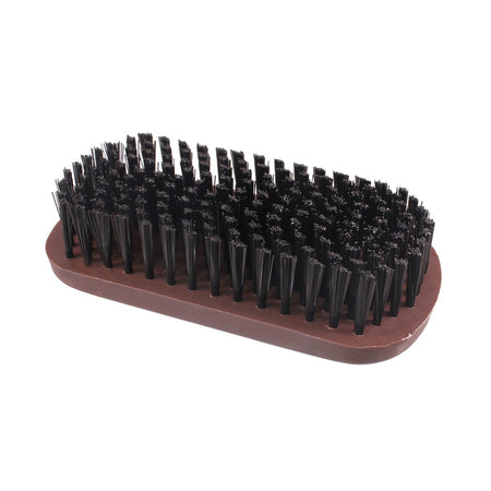 Dukal Dawnmist Brush - Adult Hair Brush with Nylon Tufted Bristles (Black Plastic Oval)