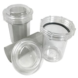 Dukal Unipack Univac Disposable Vacuum Pump Canisters with Mesh Screen