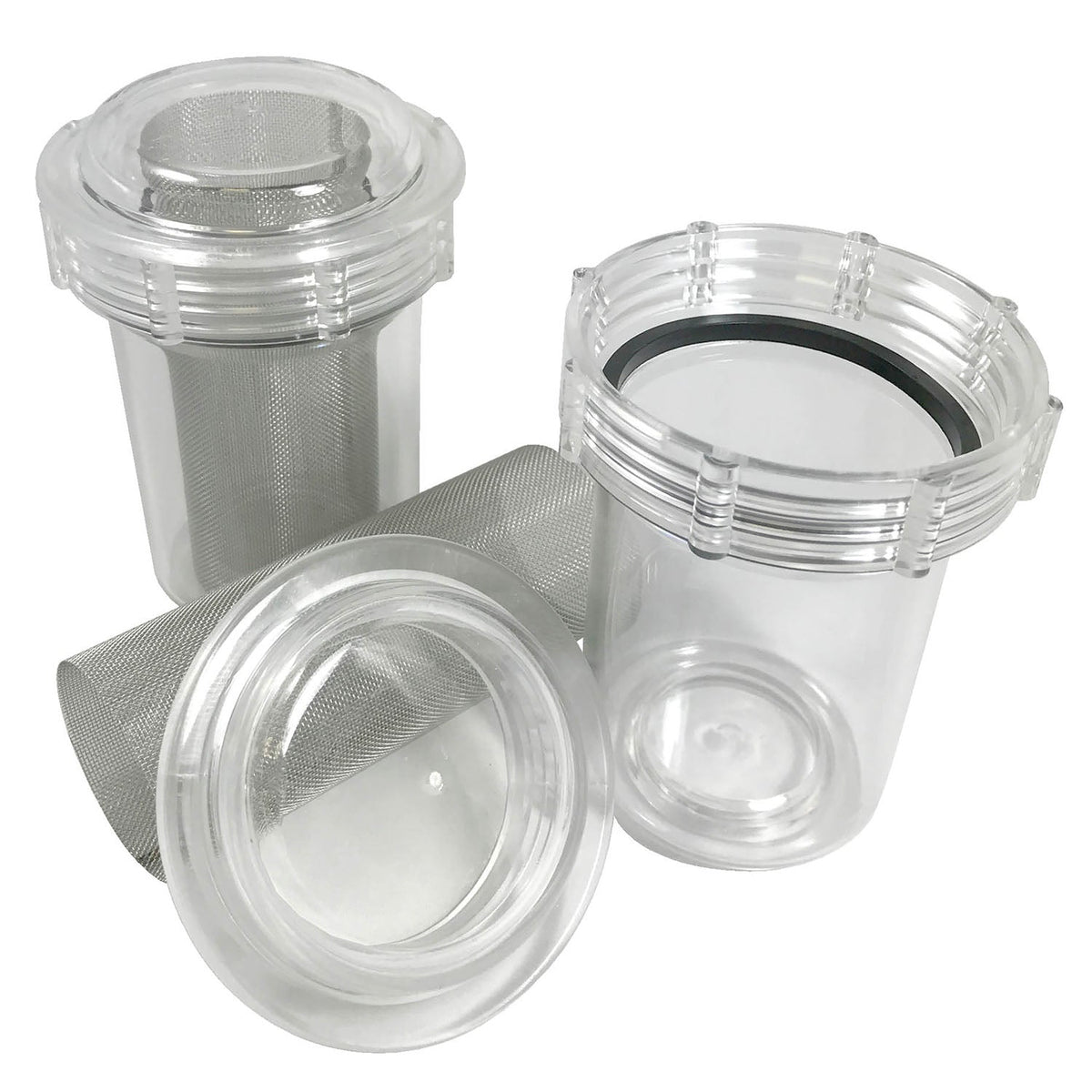 Dukal Unipack Univac Disposable Vacuum Pump Canisters with Mesh Screen – image 2