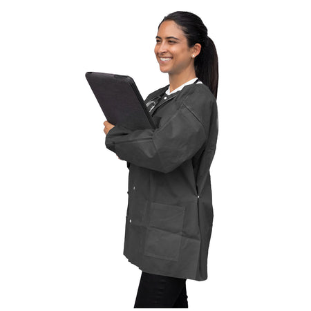 Dukal Unipack Personal Protection - FitMe Lab Jackets - Black