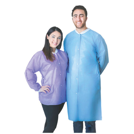 Dukal Unipack Personal Protection - FitMe Lab Jackets - White