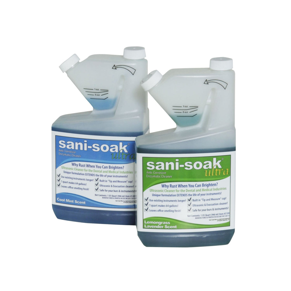 Enzyme Industries Sani-Soak Ultra - Cool Mint – image 2