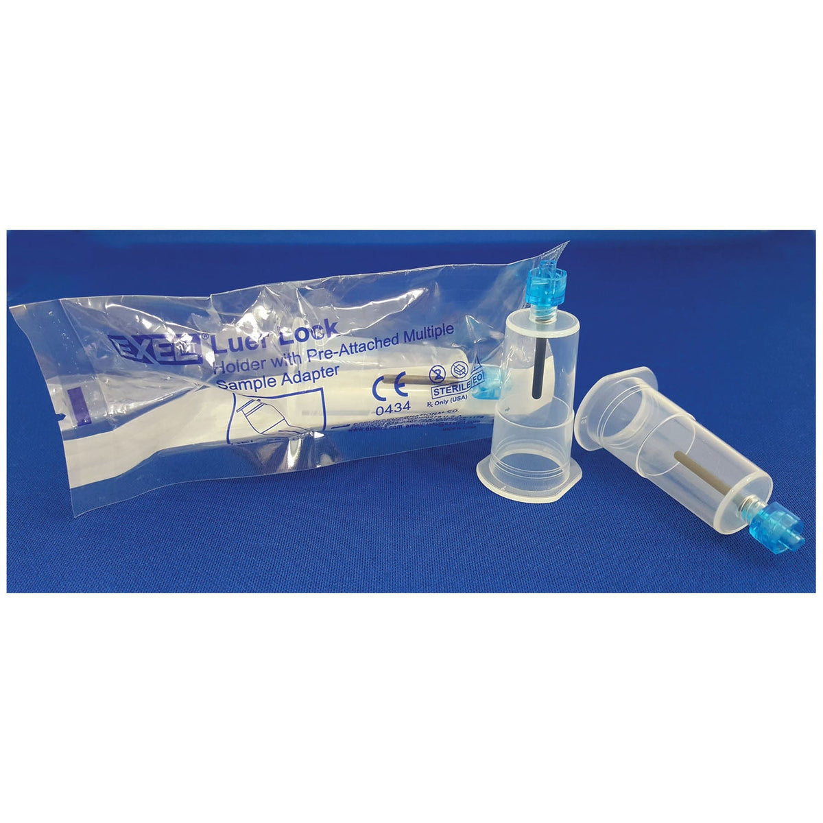 Exel Multi-Sample Holder with Pre-Attached Lock Adapter