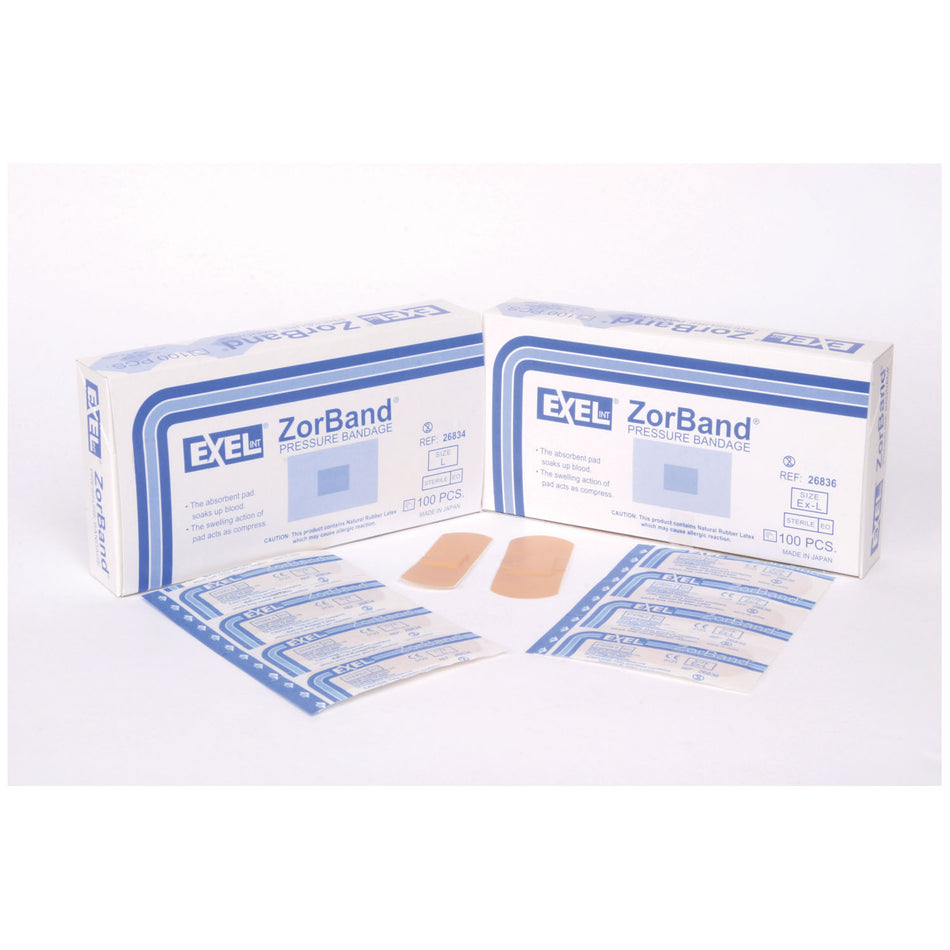 Exel Zorbandtm Pressure Bandages