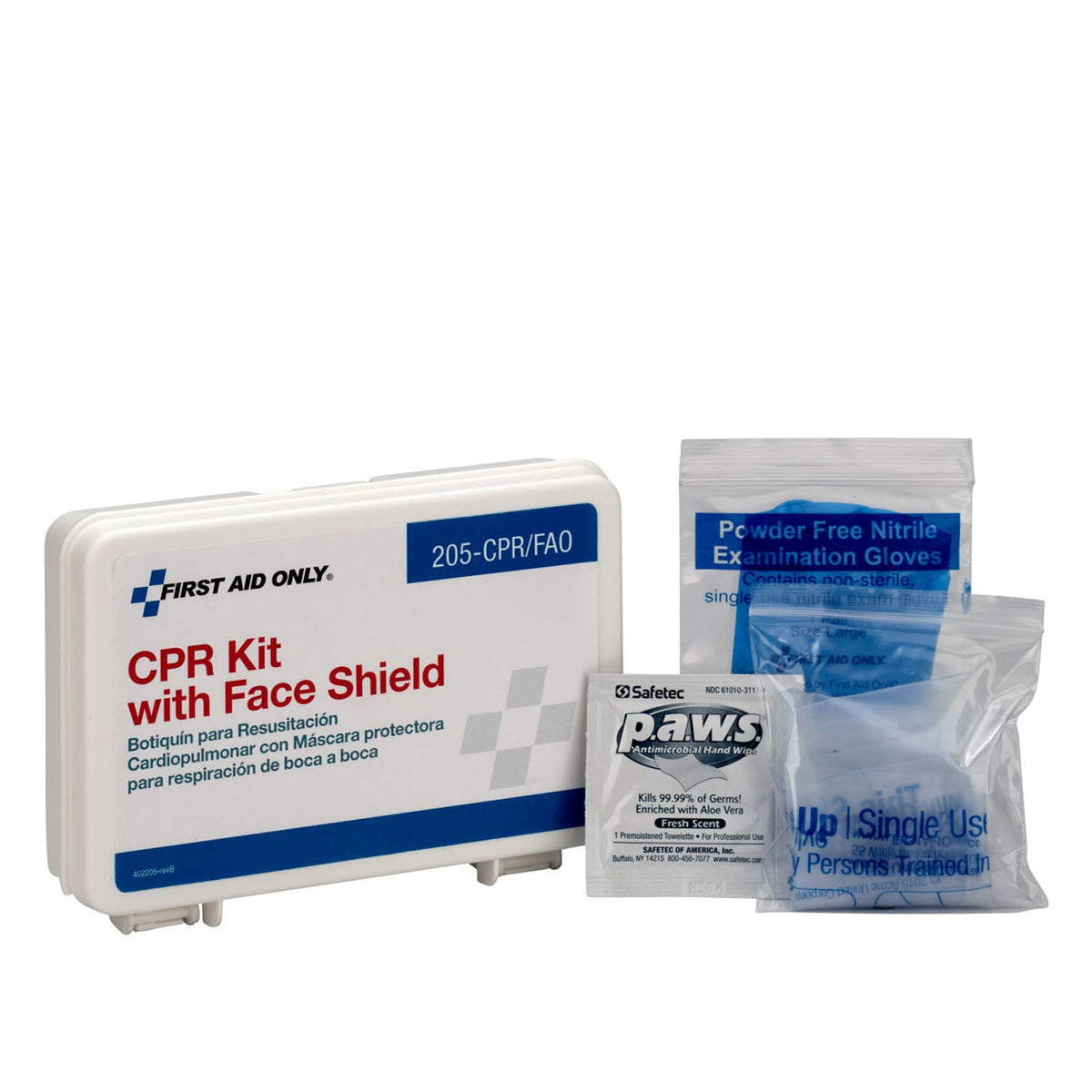 First Aid Only/Acme United CPR Kit - Single Use Plastic Case