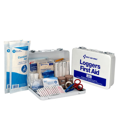 First Aid Only/Acme United Industrial Kits - Logging, Metal Case