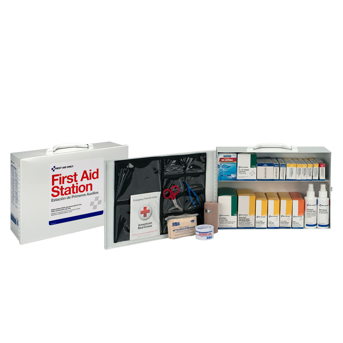 First Aid Only/Acme United First Aid Station - Metal Cabinet