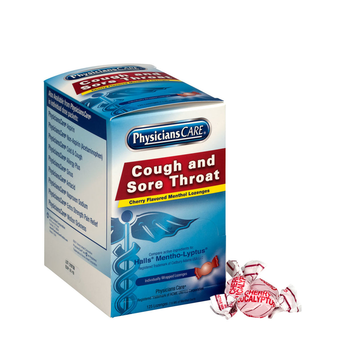 First Aid Only/Acme United Cough, Cold & Allergy - Throat Lozenges
