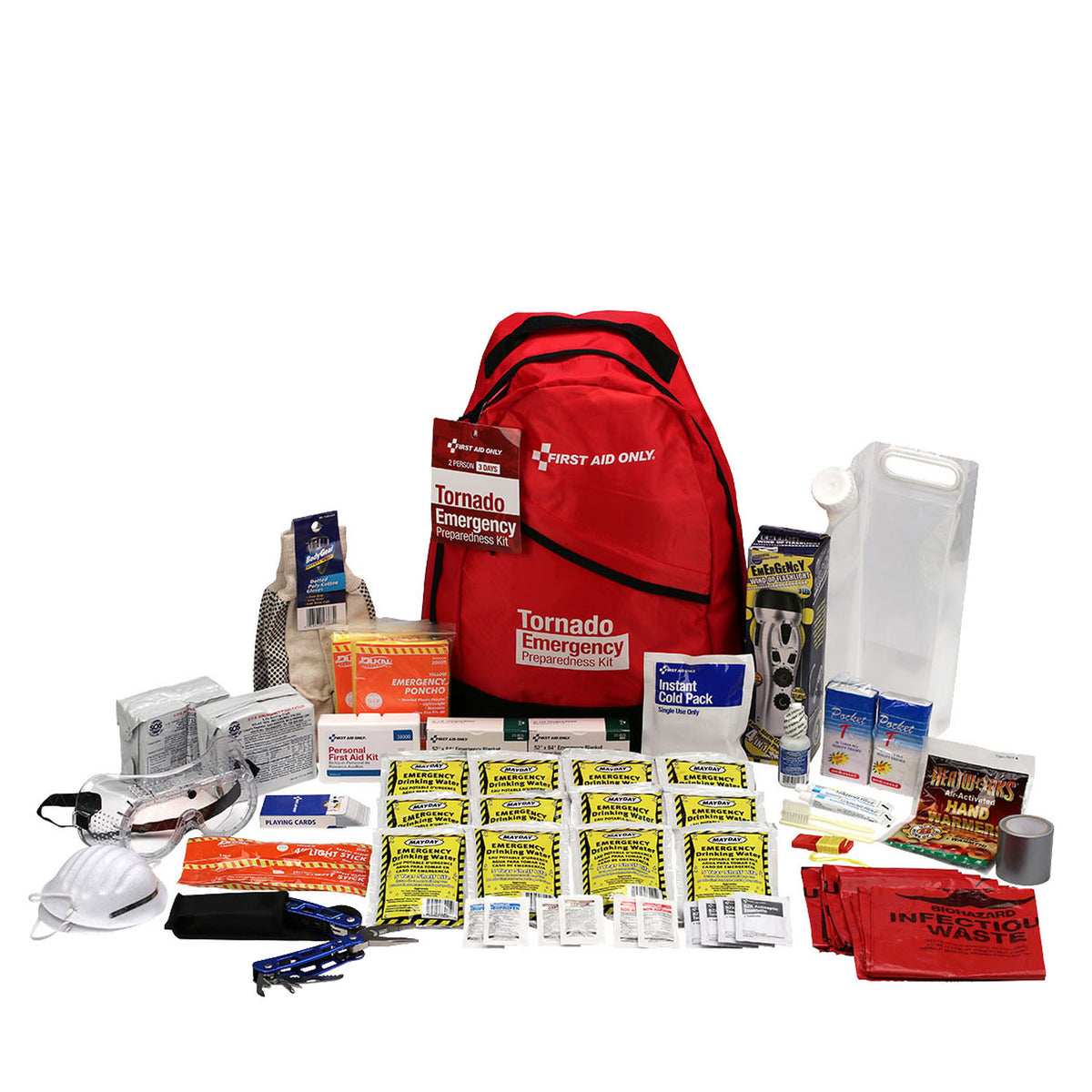 First Aid Only/Acme United Personal Emergency Preparedness Kits - Tornado Backpack