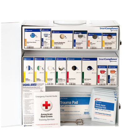 First Aid Only/Acme United Smart Compliance Cabinets - Retrofit Grids - Business, W/O Meds, ANSI A