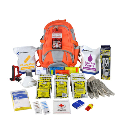 First Aid Only/Acme United Shelter in Place Emergency Preparedness Backpack