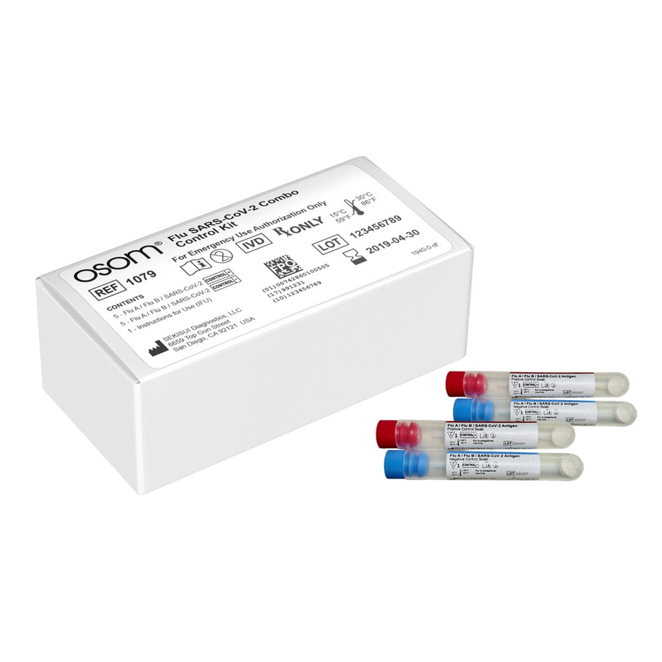 Sekisui Osom Flu Sars-Cov-2 Combo Test - Control Kit