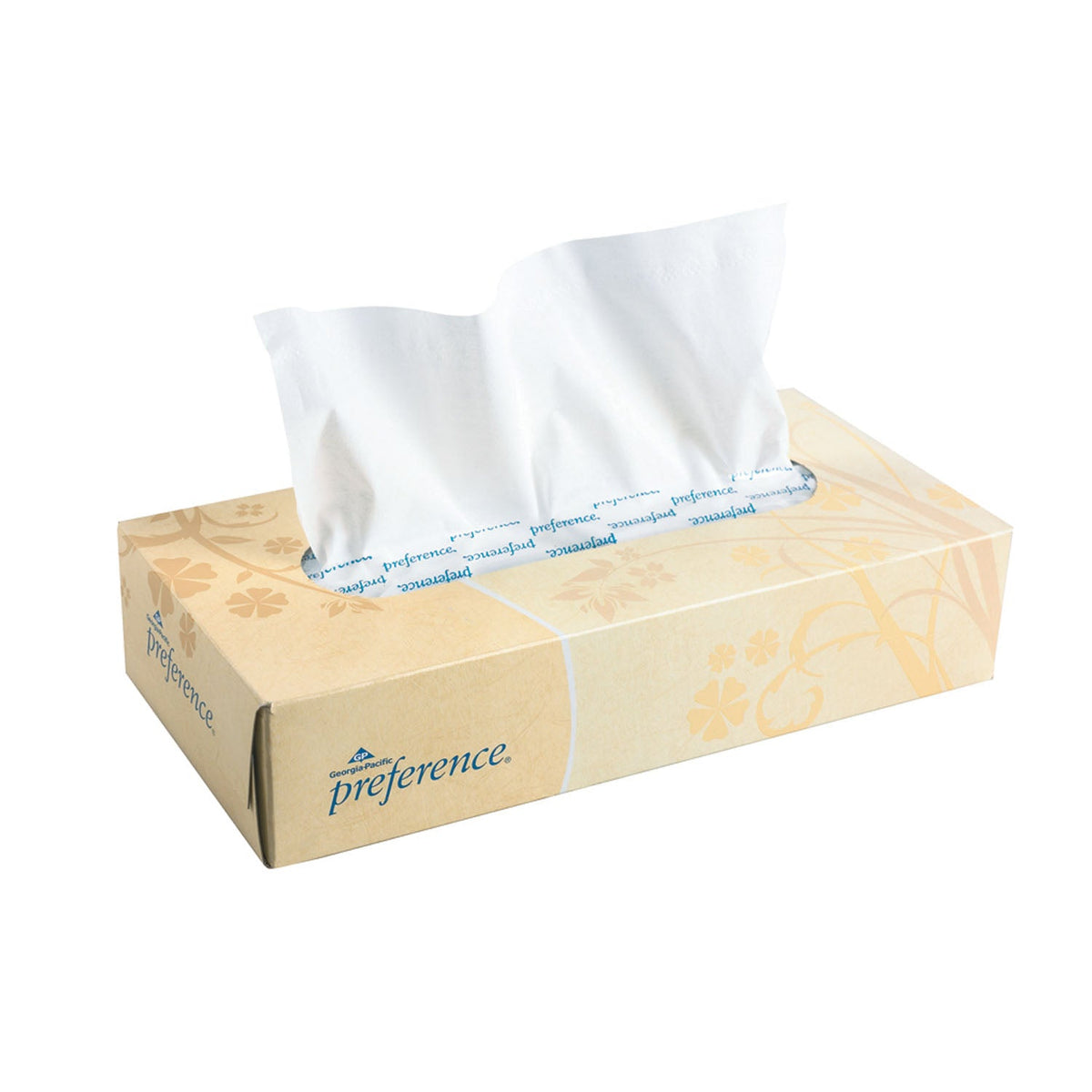 Georgia-Pacific Pacific Blue Selecttm Facial Tissue - Flat Box