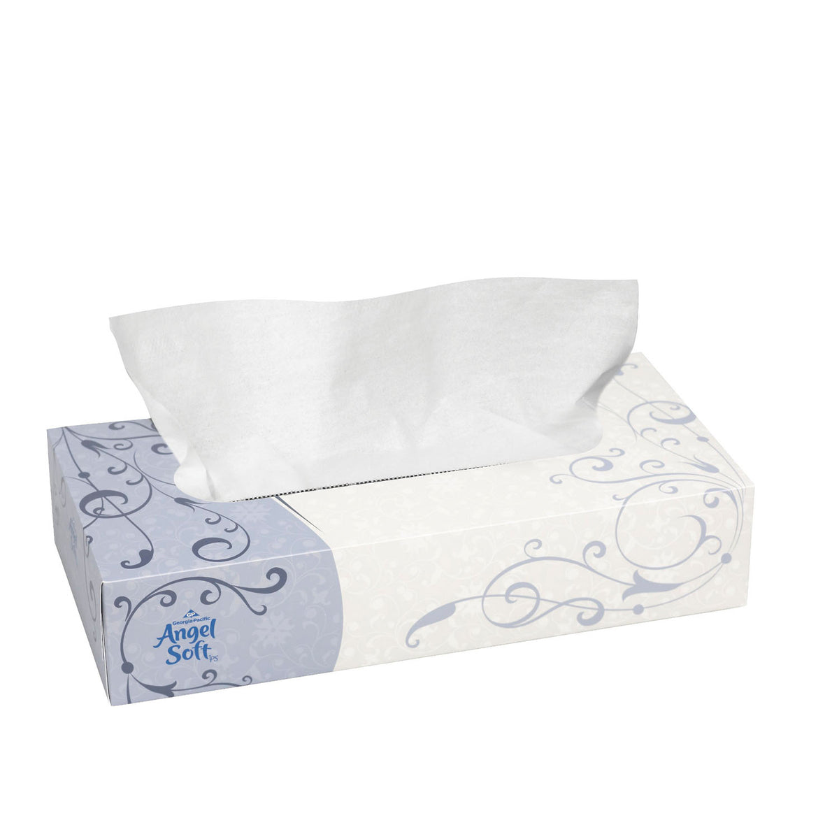 Georgia-Pacific Angel Soft PS Premium Facial Tissue - Flat Box