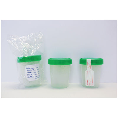 Gmax Specimen Container - Pneu-Tube, Sterile Inner Surface
