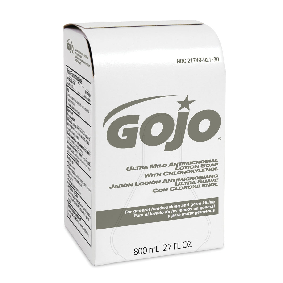 Gojo 800ML Bag-in-Box System - Ultra Mild Antimicrobial Lotion Soap