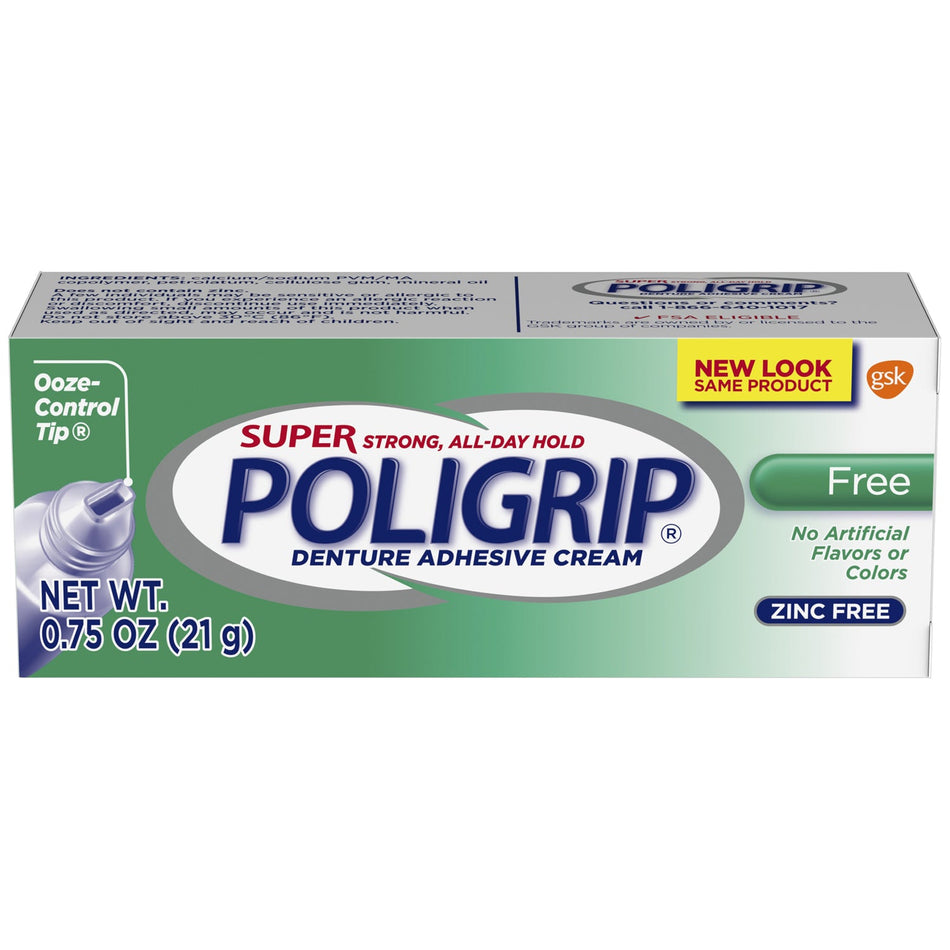 Haleon Poligrip Denture Adhesive - Free Cream Variants