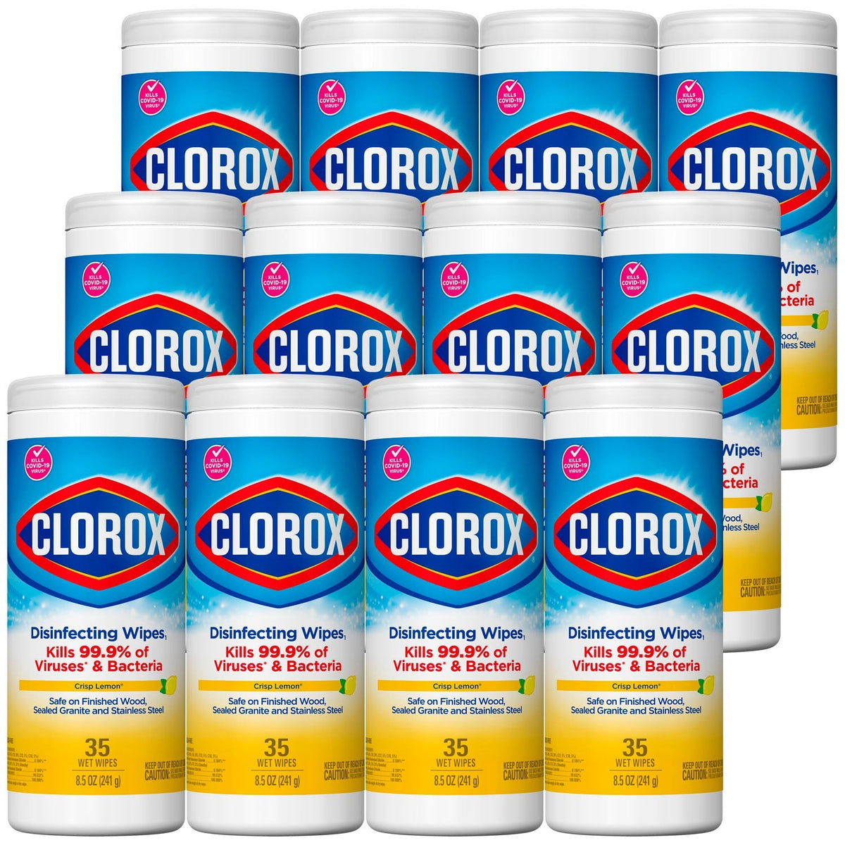 Clorox Commercial Solutions Disinfecting Wipes - Crisp Lemon