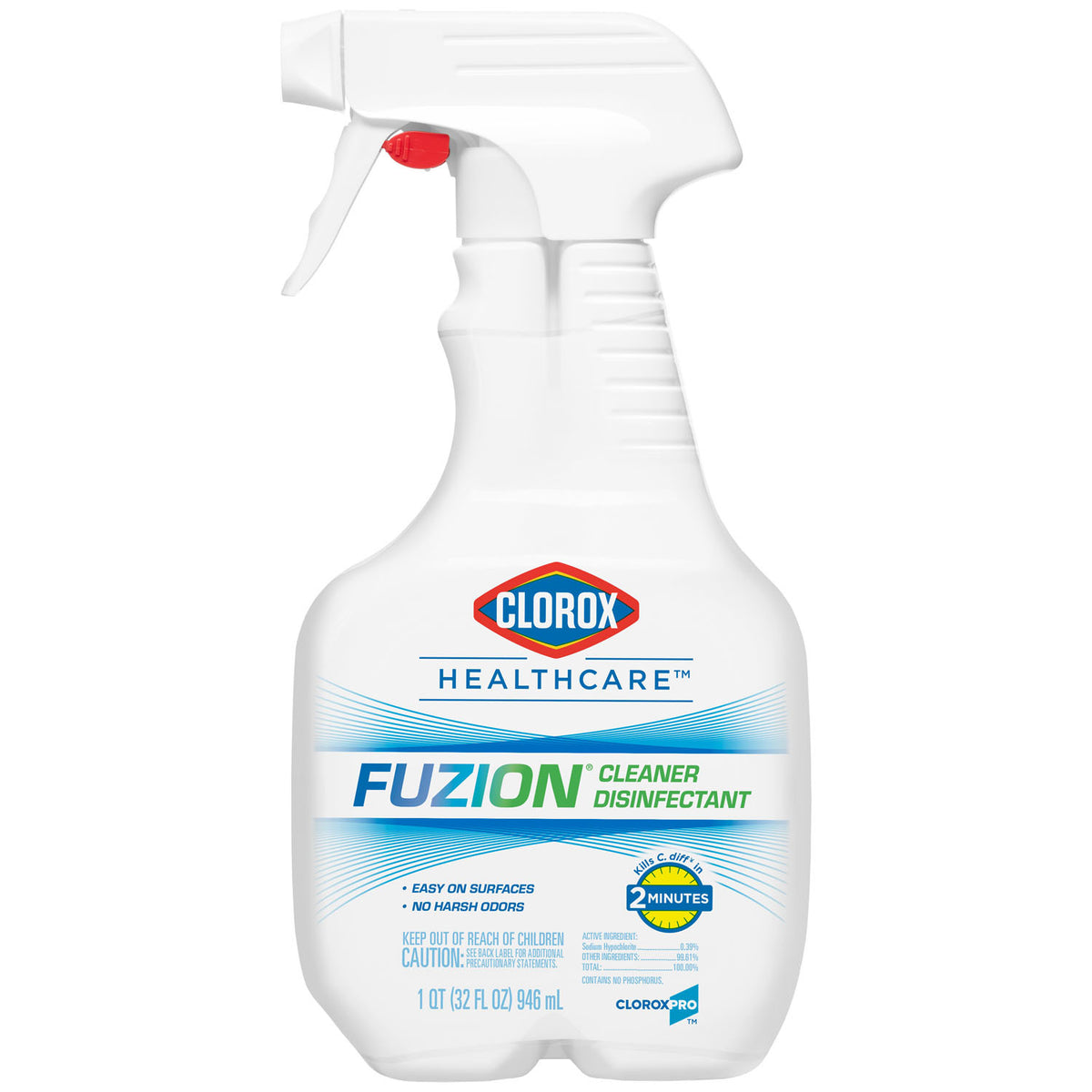 Clorox Healthcare Fuziontm Cleaner Disinfenctant