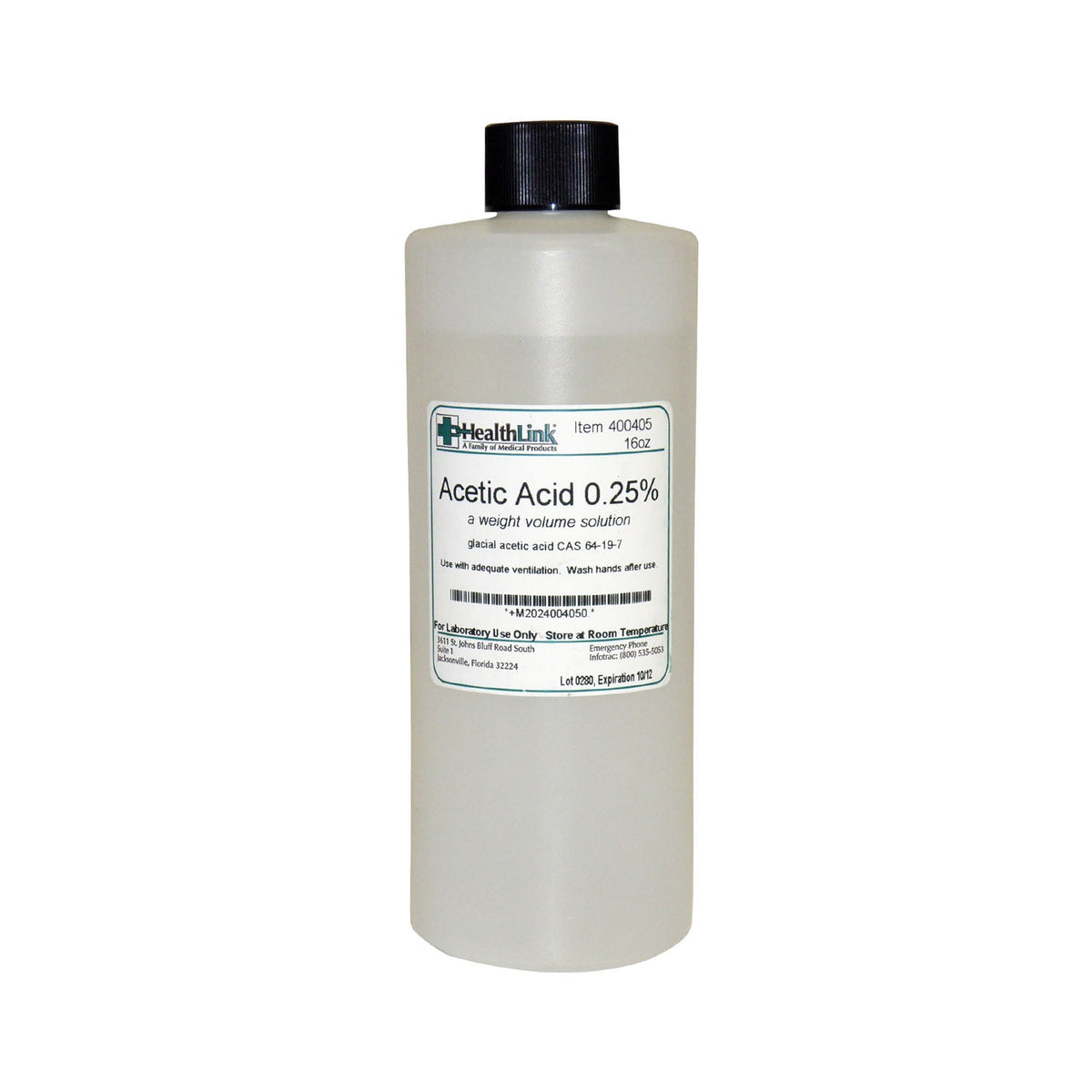 EDM3 Stains and Reagents - Acetic Acid 0.25% to 3% - 16 oz