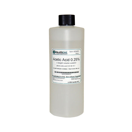 EDM3 Stains and Reagents - Acetic Acid 0.25% to 3% - 16 oz