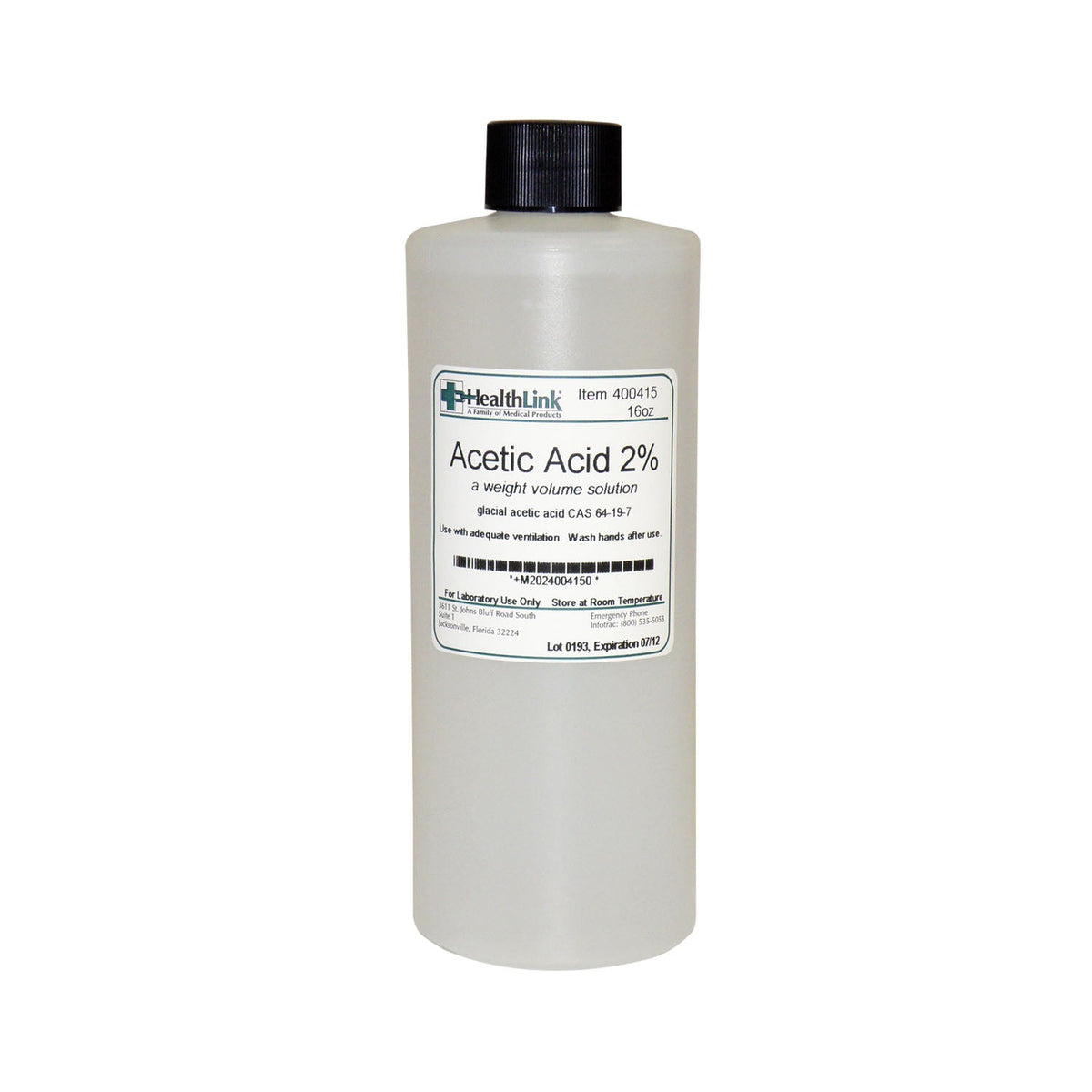 EDM3 Stains and Reagents - Acetic Acid 0.25% to 3% - 16 oz – image 2