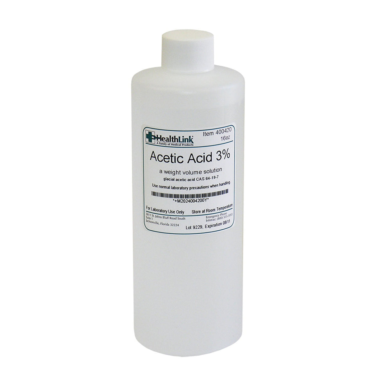 EDM3 Stains and Reagents - Acetic Acid 0.25% to 3% - 16 oz – image 3