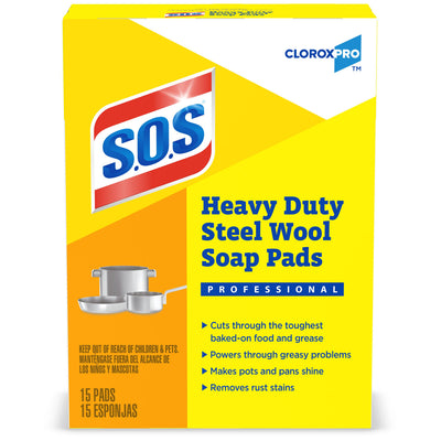 Clorox Manual Cleaning Tools - Steel Wool Soap Pads