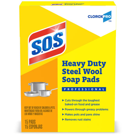 Clorox Manual Cleaning Tools - Steel Wool Soap Pads