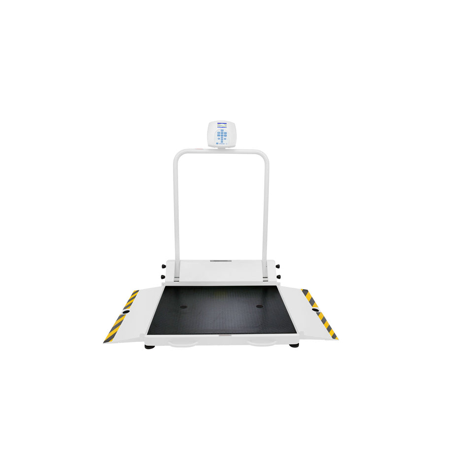 Pelstar/Health O Meter Professional Scale - Digital Wheelchair Scale (Dual Ramp with Wireless Technology, LCD Remote Display)