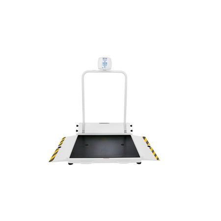 Pelstar/Health O Meter Professional Scale - Digital Wheelchair Scale (Dual Ramp with Wireless Technology, Swivel Display Head)