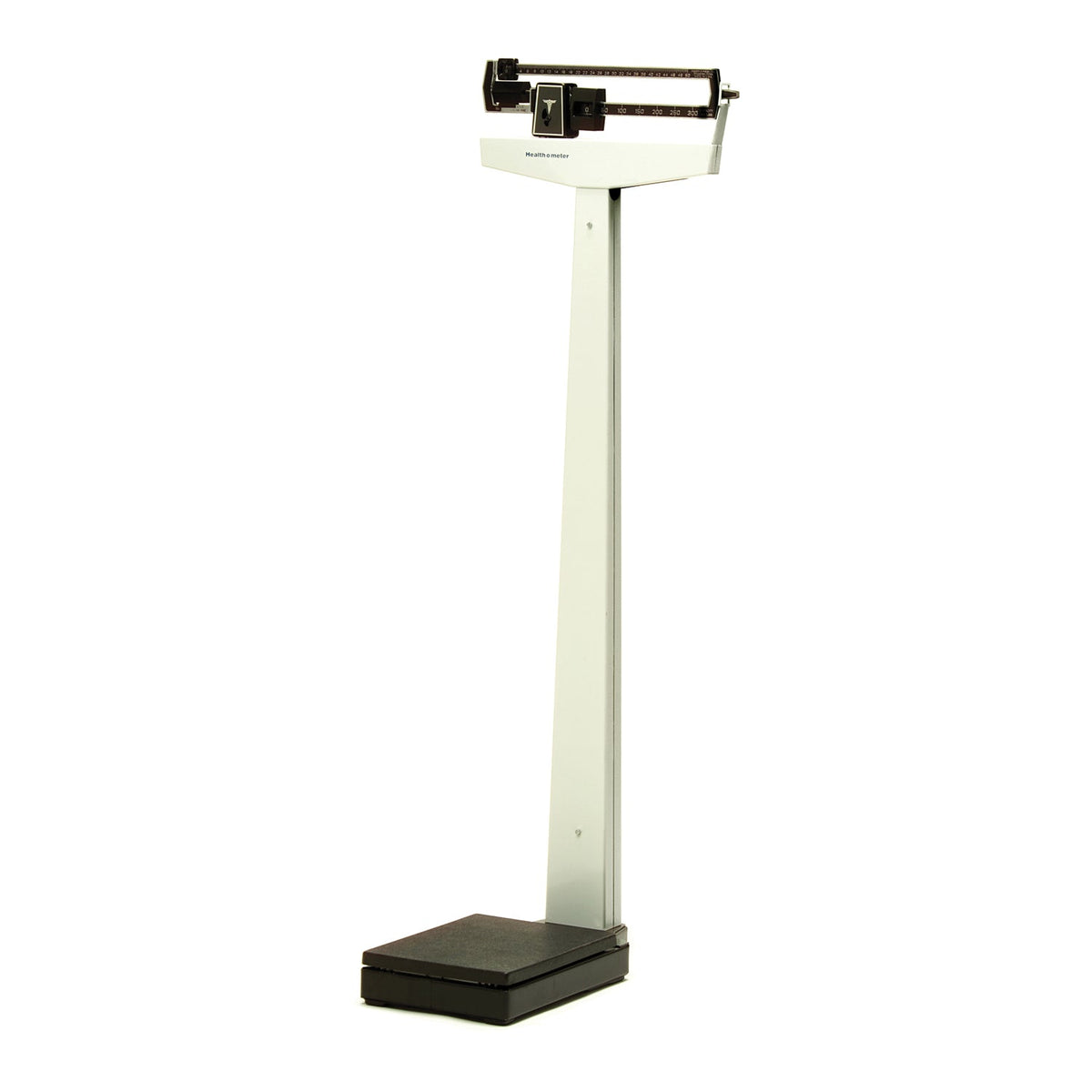 Pelstar/Health O Meter Professional Scale - Physician Balance Beam Scales with Fixed Poise Bar & Wheels