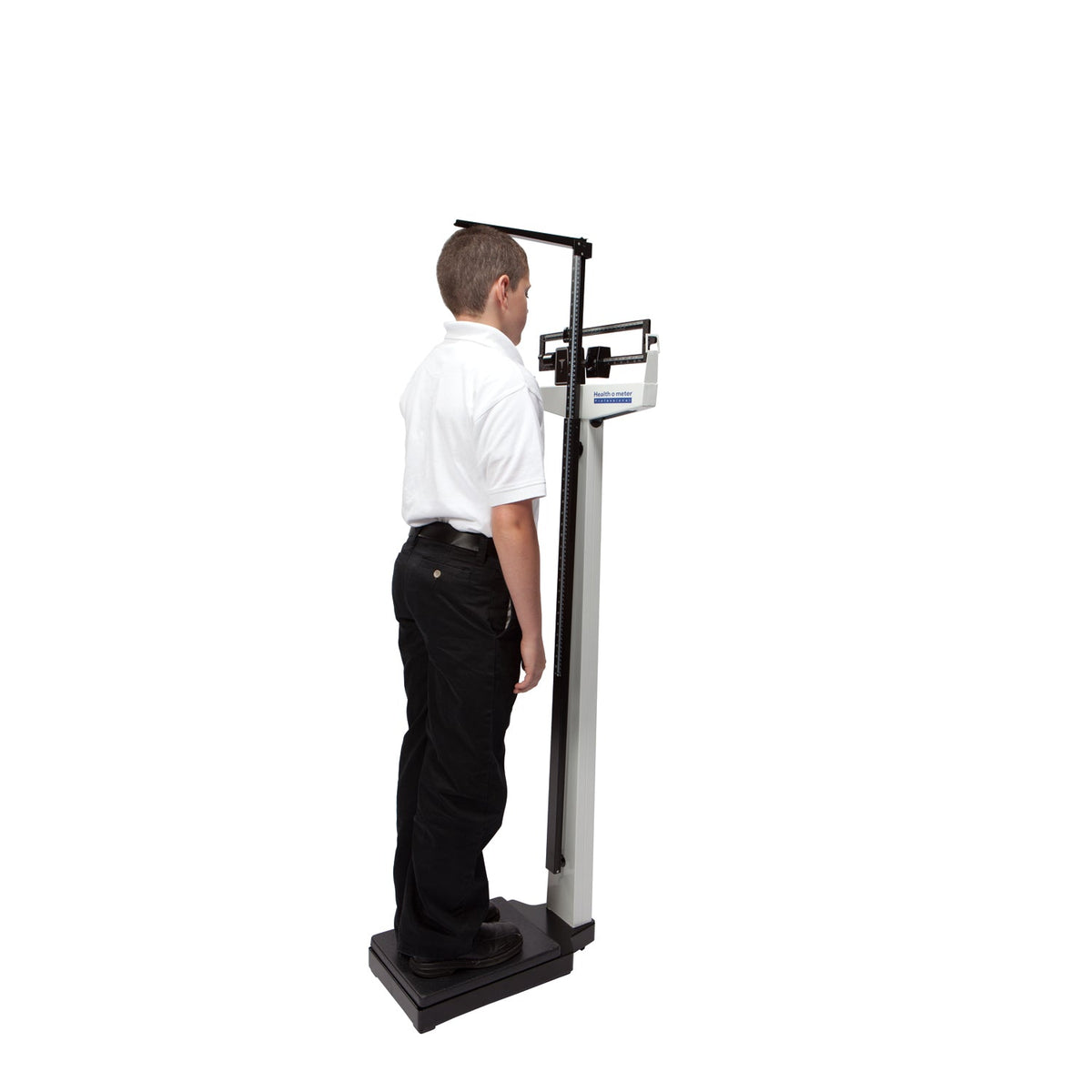 Pelstar/Health O Meter Professional Scale - Mechanical Beam Scale with Height Rod
