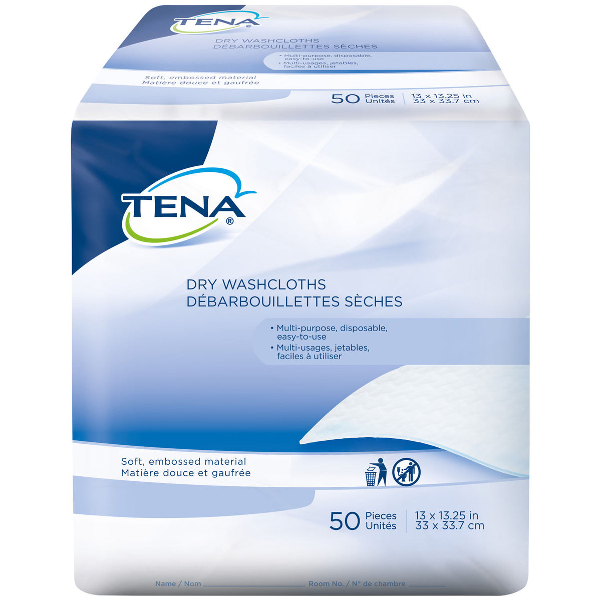 Essity HMS Tena Dry Washcloths – image 2