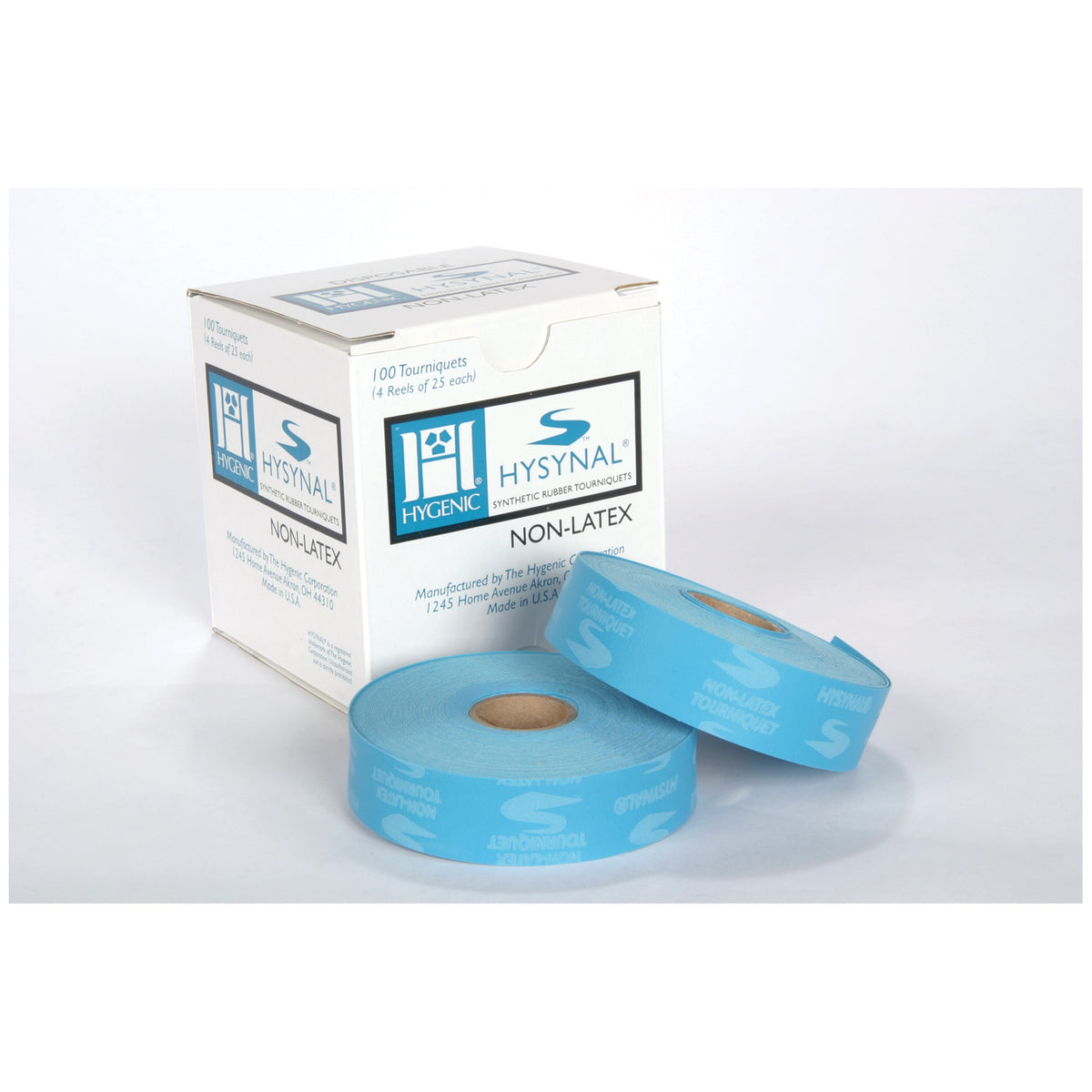Performance Health Hysynal Synthetic Rubber Disposable Tourniquet Straps - 25/RL, 4 RL/BX, 10 BX/CS
