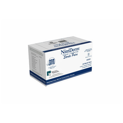 Innovative Nitriderm Sterile Powder-Free Nitrile Exam Gloves - Chemo Tested (Pairs)