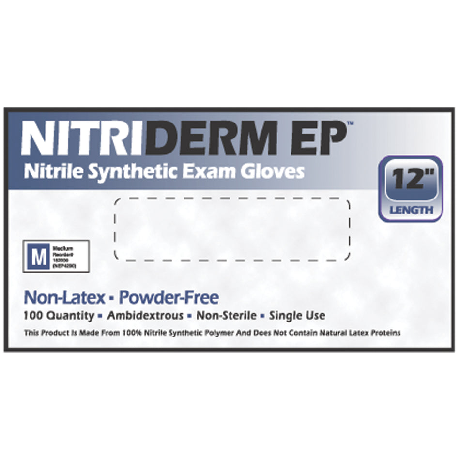 Innovative Nitriderm Ep Nitrile Synthetic Powder-Free Exam Gloves