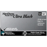 Innovative Nitriderm Ultra Black Powder-Free Nitrile Synthetic Gloves