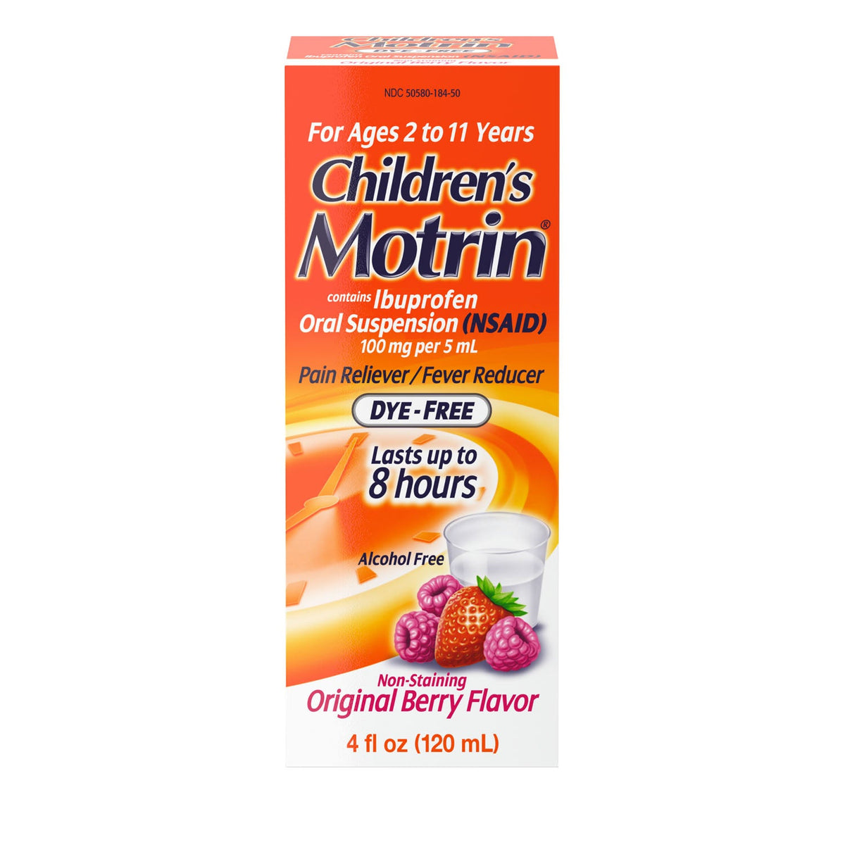 Kenvue Children's Motrin - Original Berry Dye-Free