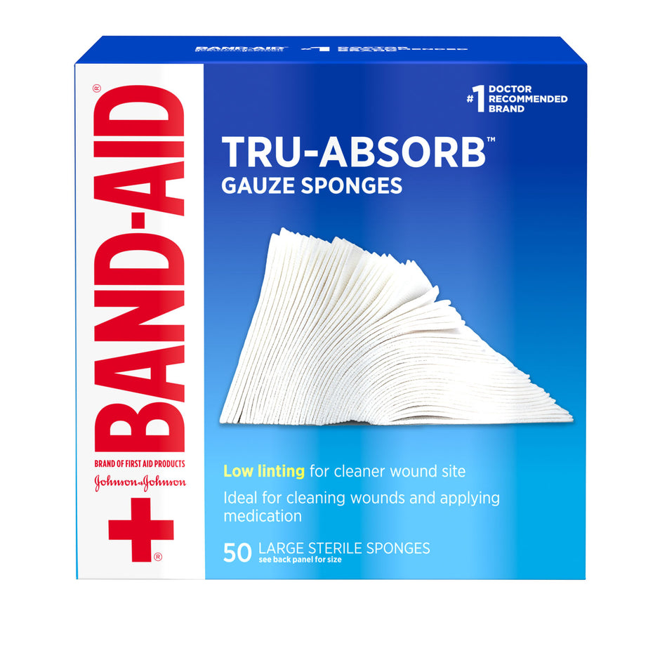 Kenvue Band-Aid Mirasorb Gauze Sponges