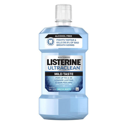 Ultra Clean® Mouthwash, Alcohol, Arctic Mint