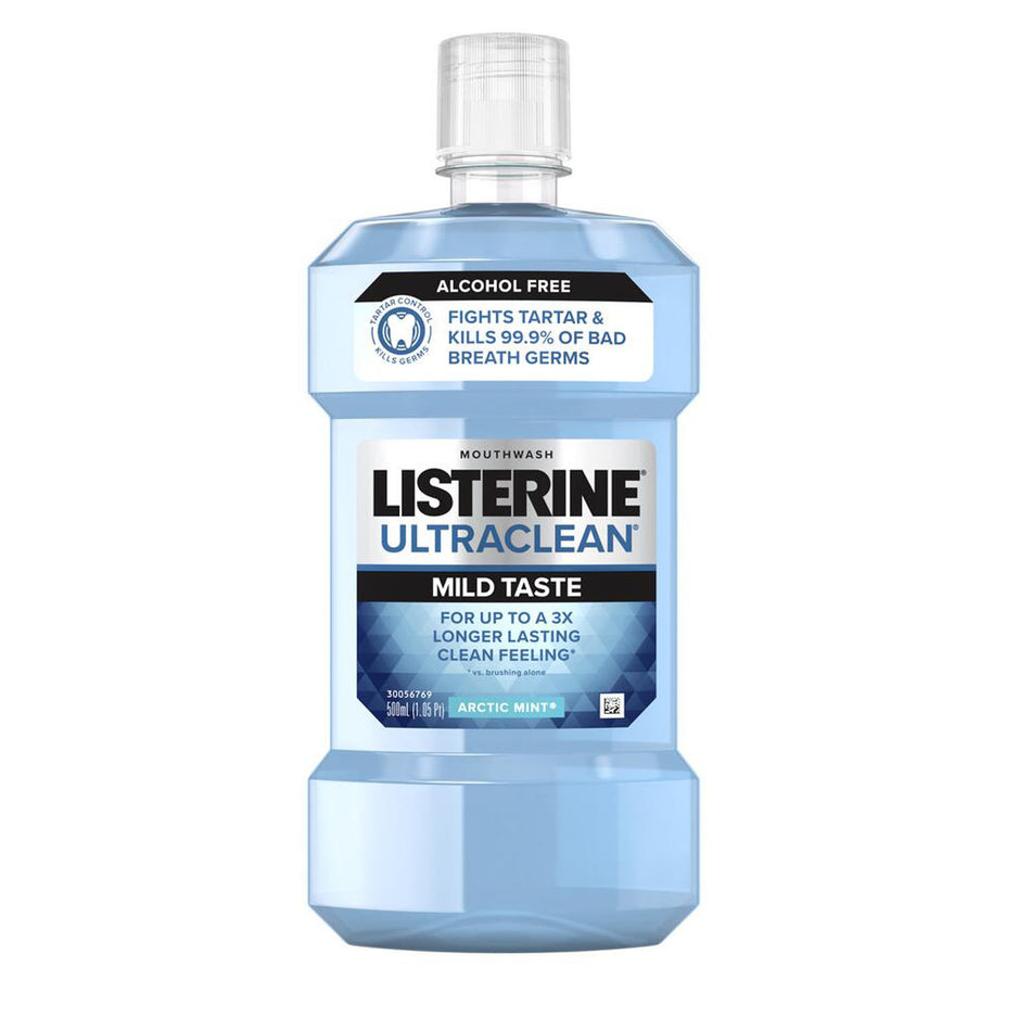 Ultra Clean® Mouthwash, Alcohol, Arctic Mint